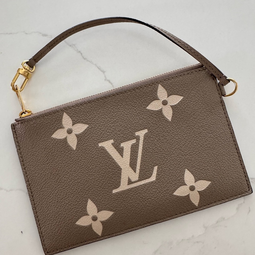 Louis Vuitton Tan Monogram Wristlet